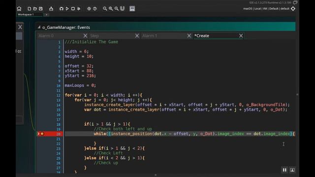 Part 8: Generating without a match - How to make a Game like Candy Crush in GameMaker Studio 2