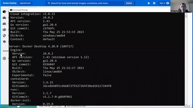 Docker Desktop, Engine, and client - המנוע של דוקר ואיך לוודא שהוא פועל