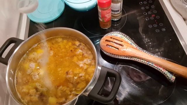 Суп пюре  для сына..