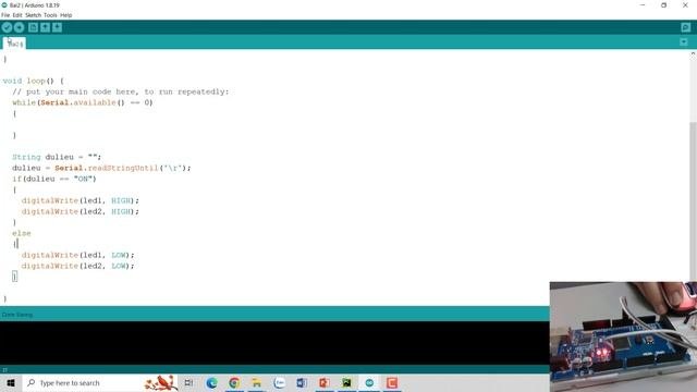 PYTHON - ARDUINO BÀI 3: GỬI LỆNH ĐIỀU KHIỂN CHO ARDUINO TỪ PYTHON