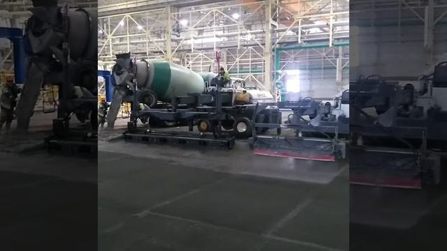 Бетонные полы по грунту.