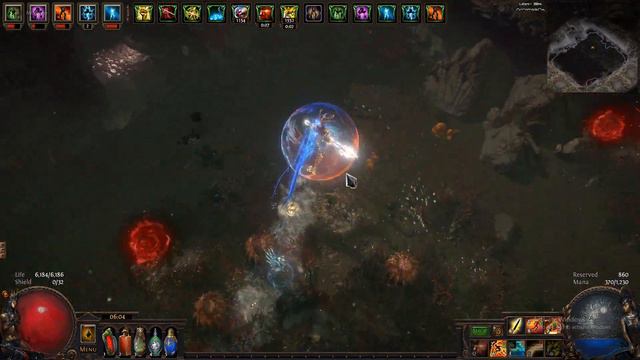 Defeat Nightmare Omen in Primordial Pool while there are 8 Rune Traps Active - [Poe- Ultimatum 3.14
