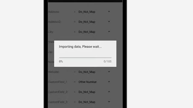How to Import and Export contacts using CSV file in FieldWorkMobility!