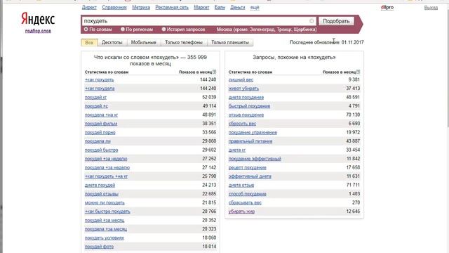 Для Татьяны -  контекстная реклама яндекс директ по общим запросам