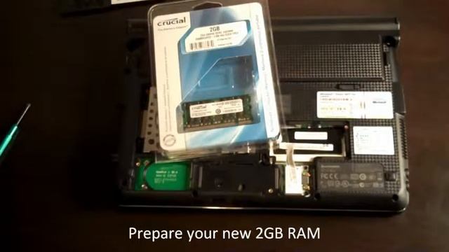 NEW way to upgrade RAM for Lenovo Ideapad S10-3T