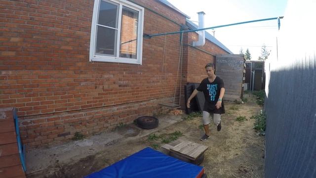 обучение #5 l front flip l переднее сальто