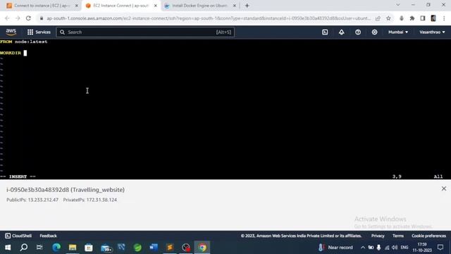 DEVOPS PROJECT: Containerizing Travel Website