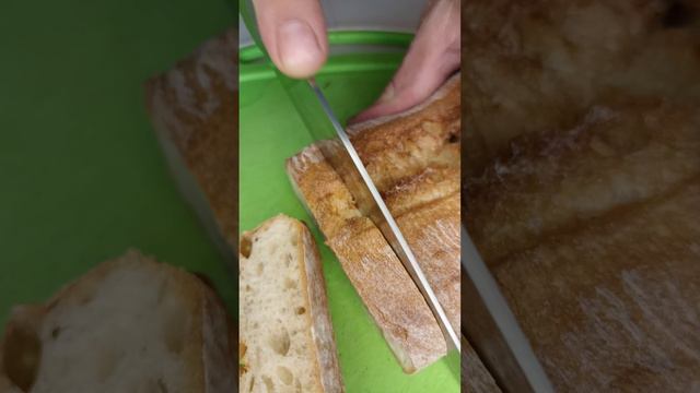 брускетта, оочень простая 👍✅ #еда #брускетта #вкусно #просто