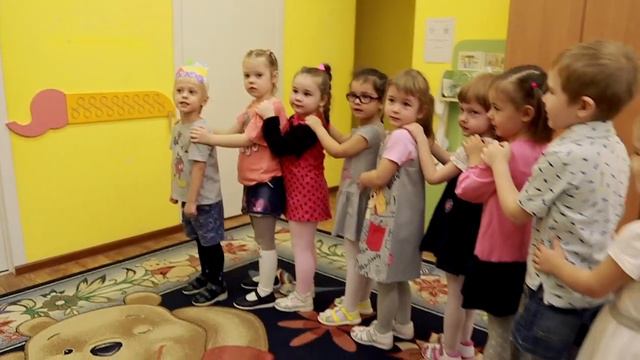 Большая игротека. Игра малой подвижности «Паровоз». ГБОУ Школа № 1568