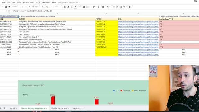 NOVEDAD! Plantilla de seguimiento de fondos & inversiones en tiempo real [EXCEL & GOOGLE SHEETS ]