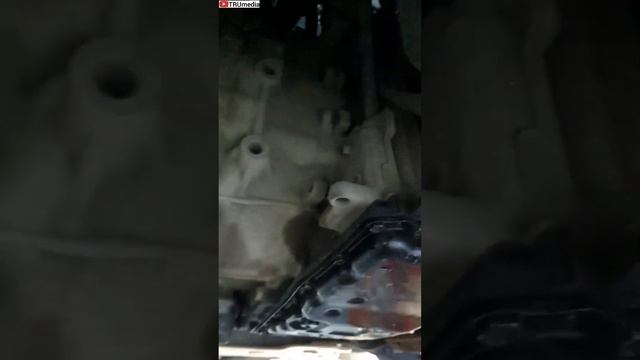 снятие коробки Mitsubishi outlander