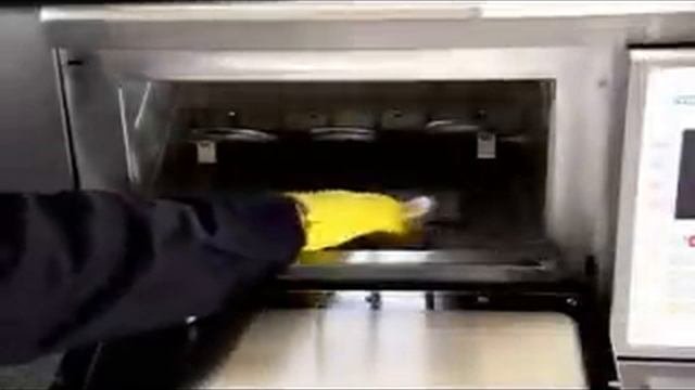 TurboChef Turbochef Tornado setup for the Rapid Cook Convection Microwave Oven