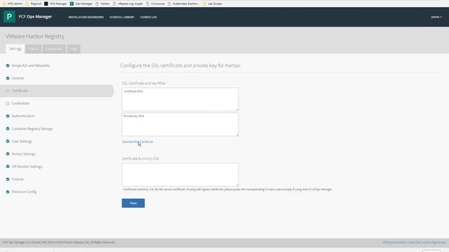 Harbor 1.8.1 for PKS 1.4.1 Tile Install for PKS Ninja Labs on Github