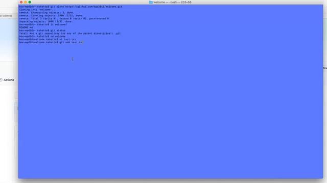 Clone Github repository to local machine and push back modification