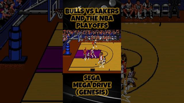 Bulls vs Lakers and the NBA Playoffs (Sega Mega Drive/ Genesis)