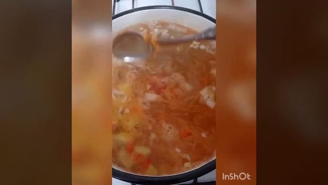 Суп с галушками для ленивых ?