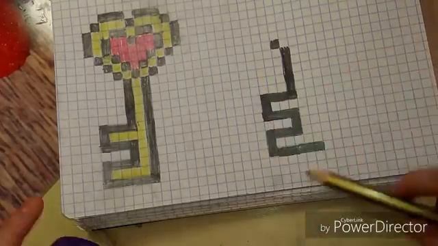 Как нарисовать ключ
