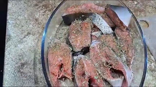 жарим  сочная,нежная 😋 Горбуша 🐟!Секреты приготовления от Бабушки 🔥!!