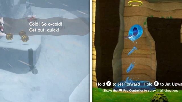 Super Mario Odyssey - Sonic Vs Mario (Splitscreen Race) - Full Game Walkthrough