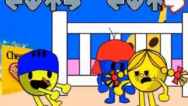 mr jeffy and miss sunshine singing doh eh oh but it's in reverse