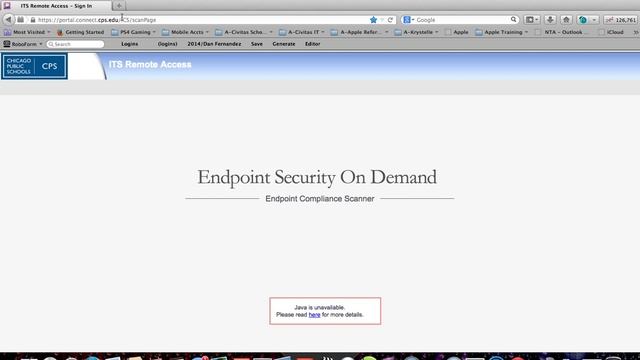 Education App - How to get Impact, IEP for ITS CPS working with Java 7 51 - iOSGenius