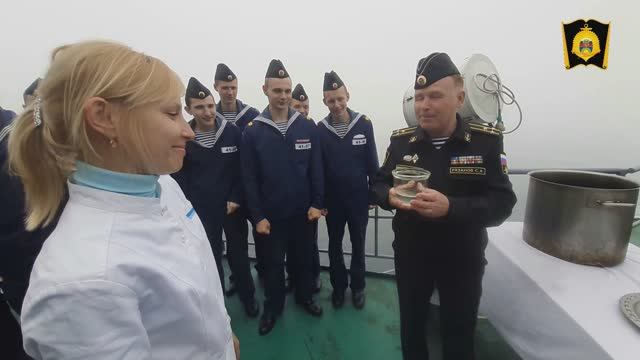 Выход на БДК Ослябя 4я рота 2021 г