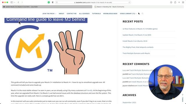Upgrading Mautic From Version 3 to 4 - A Guide and Some Cautions