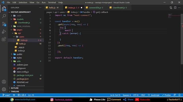 #10 Next APIs CRUD Operation | Create Read Update Delete operations | Learn Nextjs Basic to Advance
