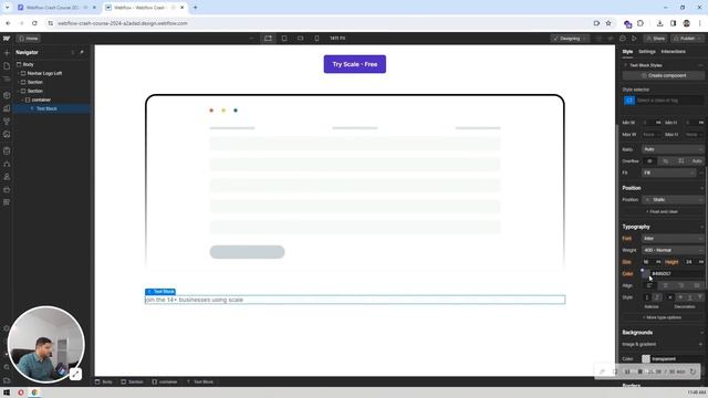 Webflow Tutorial for Beginners – No-Code Web Design.mp4