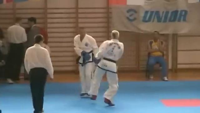 Бой Владислава Кима. Чемпионат Европы 2009 в Словении