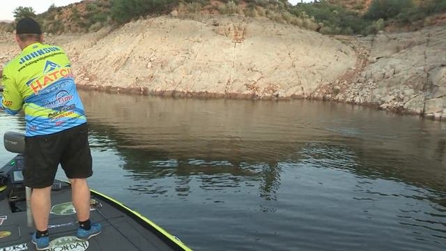Fishing with Johnny Johnson - September Top-water - Bartlett Lake AZ