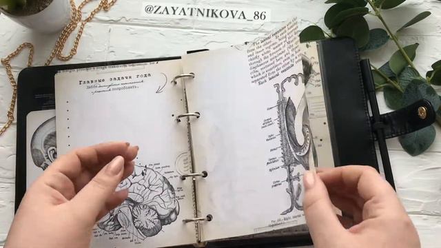 #ручнаяработа #блокнотсвоимируками #скрапбукинг #обзор  #блокнотврача #планерврача #врач