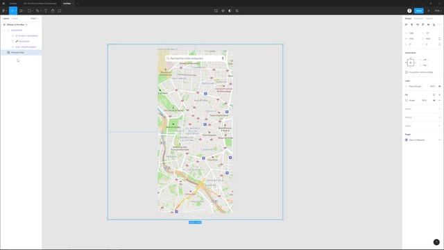 Figma  - Mettre en place une map interactive (tuto français)