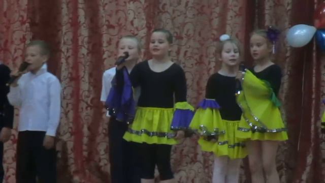 Вокальный ансамбль "Веселые нотки" с.Кощаково, 8.05.16г.