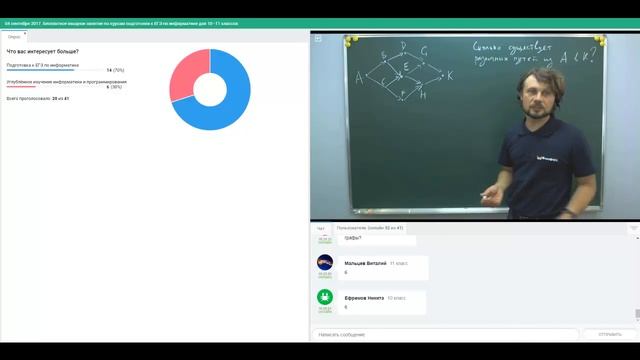 Вводное занятие к курсу подготовки к ЕГЭ по информатике для 10-11 классов. Занятие 2