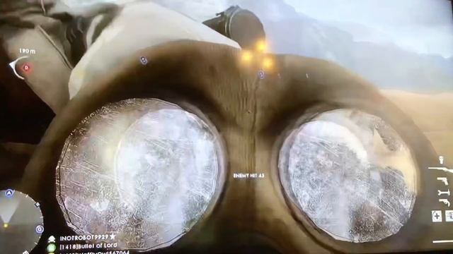 Gas mask damage?! (bf1 be like).
