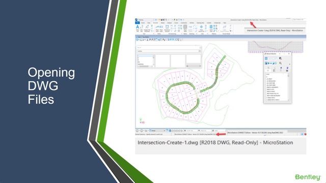 Working with DWG files in MicroStation - Part 2: Opening DWG Files