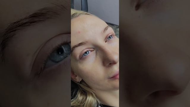 ЛАМИНИРОВАНИЕ ресниц+долговременная укладка бровей