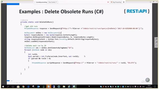 Performance Center REST APIs and Docker