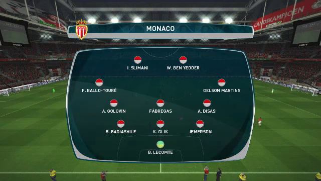 Goal Aleksandr Golovin - Nice vs Monaco 0-1 PES 2017