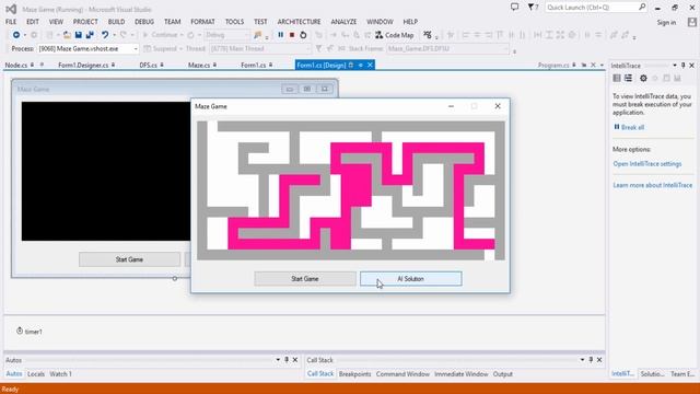 Artificial Intelligence | Maze Game