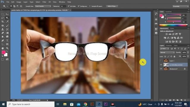 Adobe Photoshop Training Class-24 In Urdu/Adobe Photoshop For Beginner/Magic Effect On Photoshop.