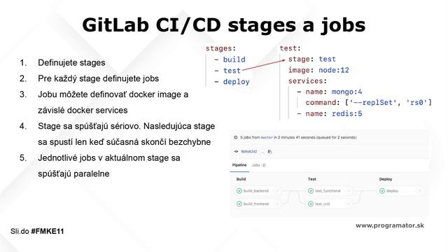 Frontend Masters Košice vol.11 - Ako vie Docker a Gitlab pomôcť pri vývoji (nielen) backendu
