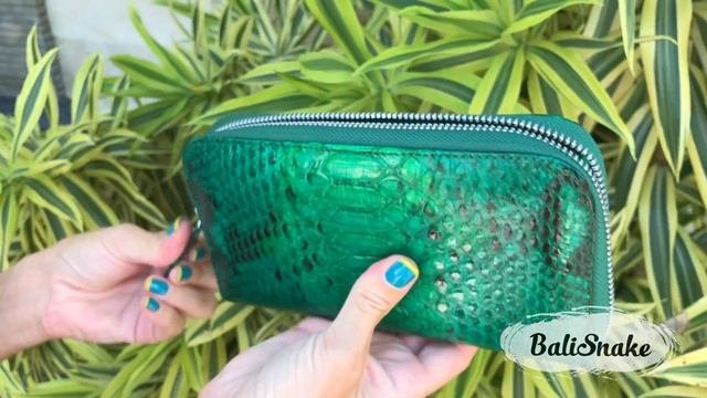 Кошелек из кожи питона от BaliSnake.ru - легальный и сертифицированный товар