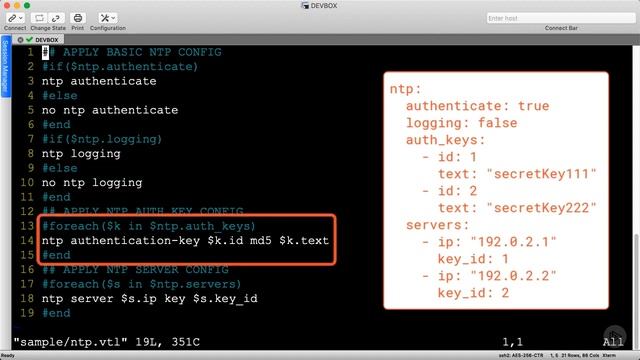 11   Demo   Developing VTL Templates without DNA Center