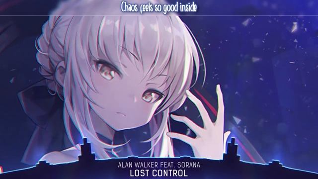 Nightcore - Lost Control - (Alan Walker _ Lyrics)