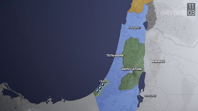 Хроника израильско-палестинского конфликта: события 8 — 11 марта 2024 года