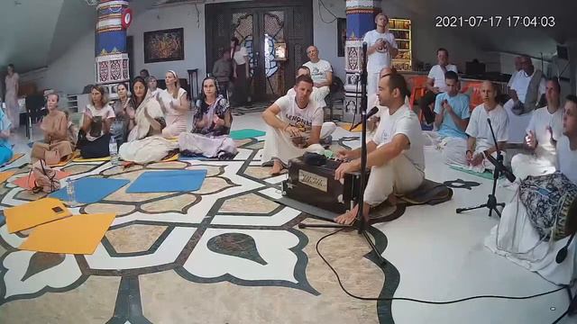 17.07.2021 - Ретрит Святого Имени. детский спектакль о Ратха Ятре, Киртан-мела