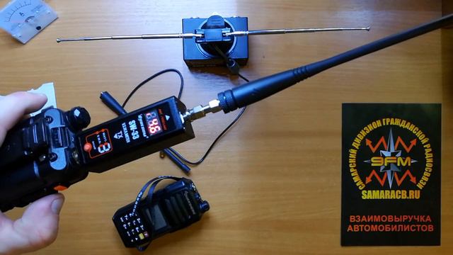 Обзор SURECOM SW-33 - измеритель КСВ и мощности радиостанций UHF / VHF диапазонов.