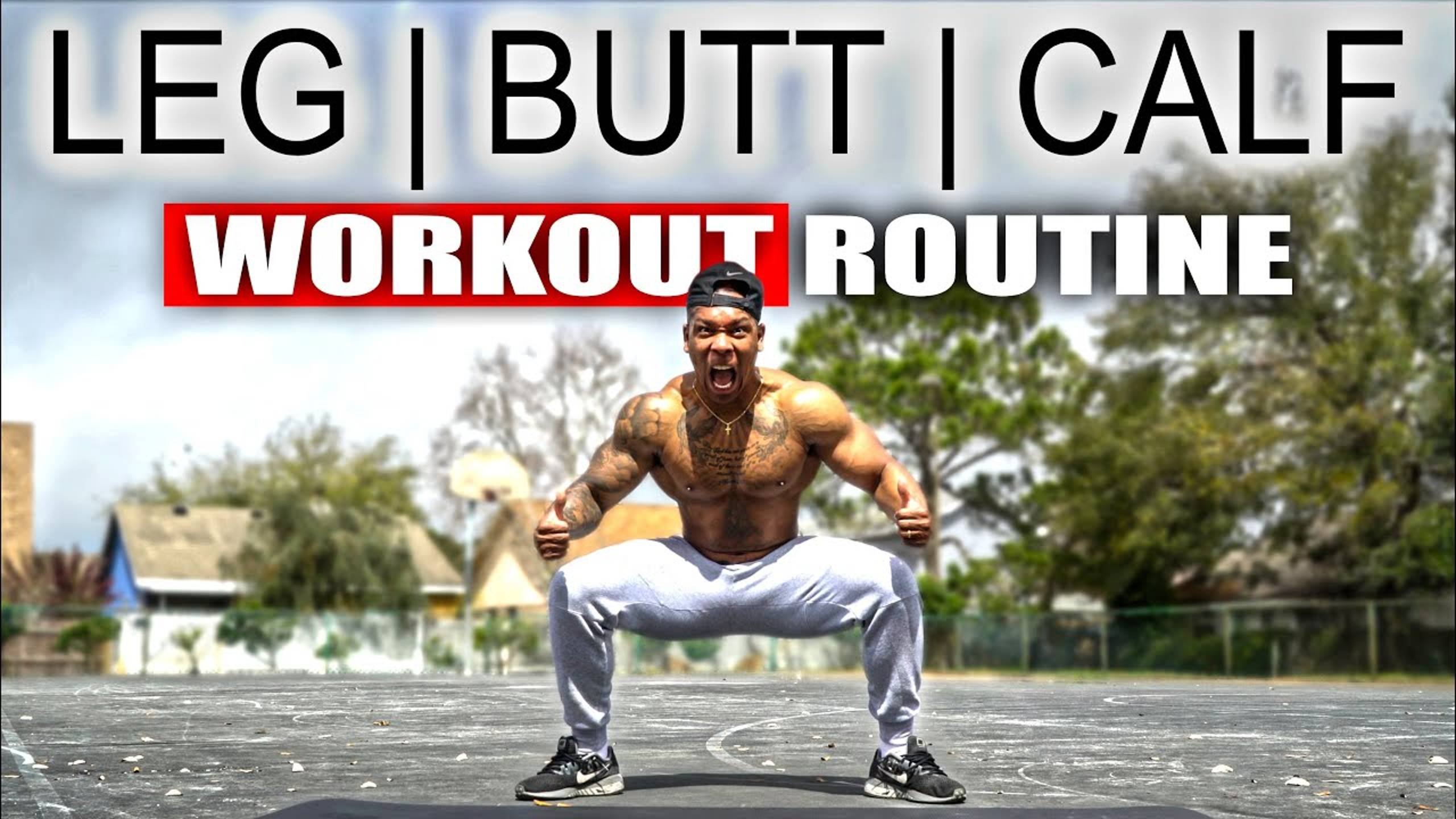 20 MINUTE LEG WORKOUTNO EQUIPMENT